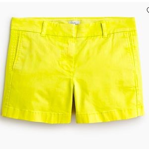 J Crew 4” Stretch Chino Shorts Women’s Size 6